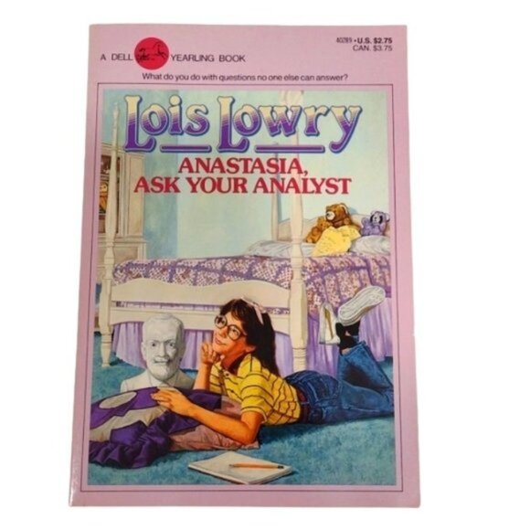 Lot of 4 Kid's Paperback Books Anastasia by Lois Lowry Dell Yearling Books 1980s - Picture 3 of 10